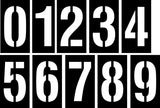 Number Stencils - 0-9 - Complete Set