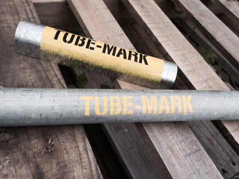 TUBE-MARK stencil - 2 off