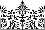 House Restoration Stencil - Late Victorian - Dining Room Frieze